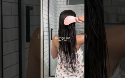 hair wash day routine 🥂✨🫶🏻 #hairwashday #haircareroutine #hairwashing #haircare #aesthetic
