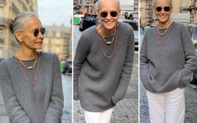She's 75, but dresses like a Fashion Icon | Fashion Tips for women over 50