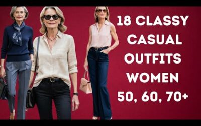 Classy Casual Outfits for Women Over 50, 60, & 70 | Daily Style Inspiration |Graceful Style 50+