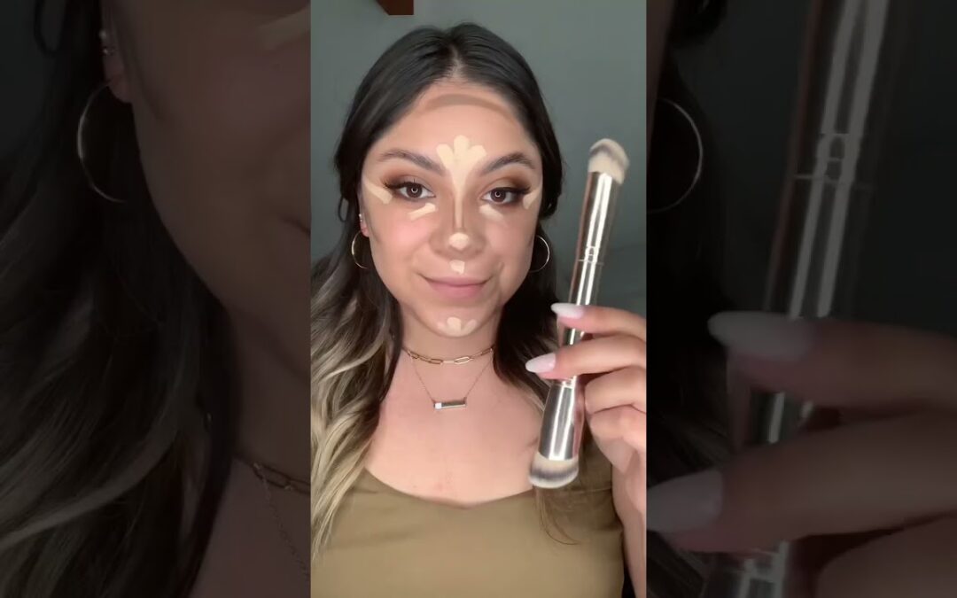 Step By Step Highlight and Contour For Beginners! ✨| #makeupshorts #makeup #makeuptutorial
