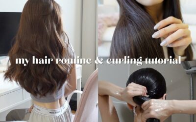 everything about my hair | my hair care routine and how I curl my hair ✨