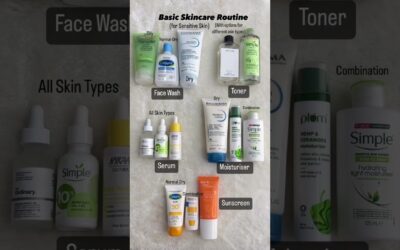 A Basic Skincare Routine for Sensitive skin people #affordable #best