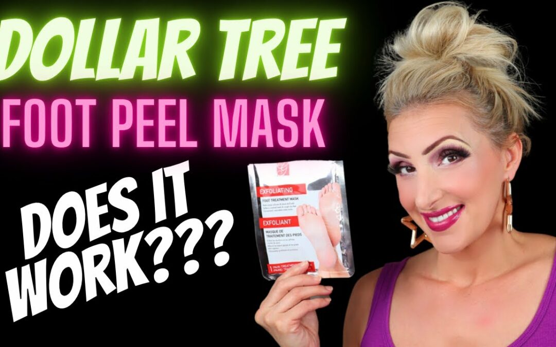 *DOLLAR TREE* GLOBAL BEAUTY CARE EXFOLIATING FOOT MASK REVIEW!