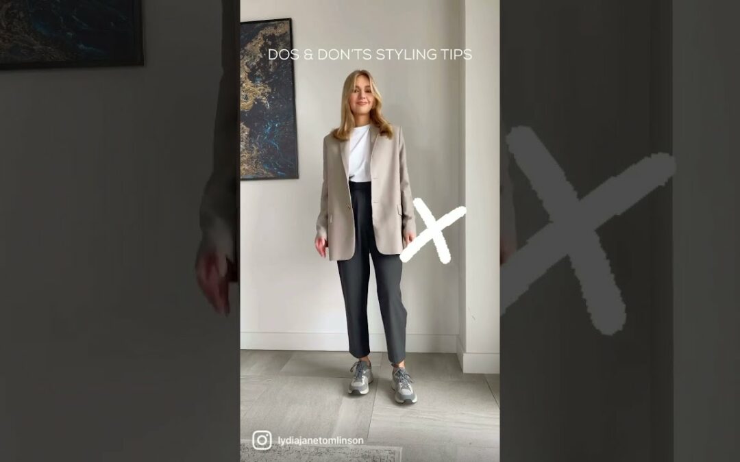 Classy Dos & Don’ts Styling Tips #youtubeshorts