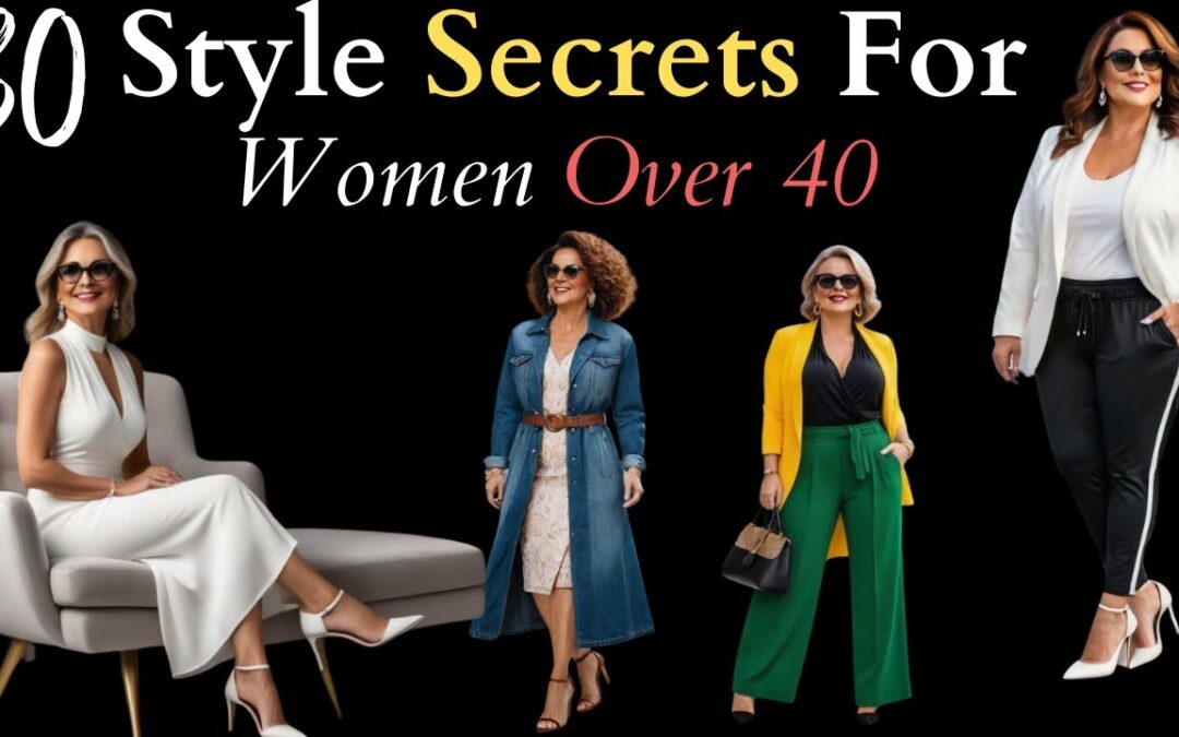 Best Outfits For 40 Plus Year Old Women – Dressing Tips!