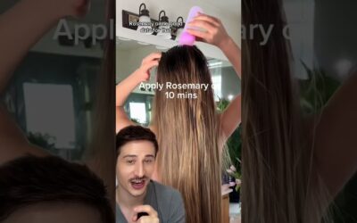 8 Hour Haircare Routine #dermreacts #haircare