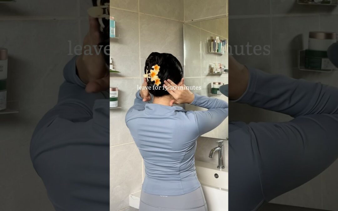 hair care routine🧴🫧🤍 #haircare #selfcare #cleangirl #thatgirl