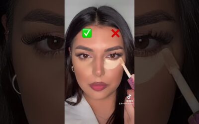 How to apply concealer properly ✅ ❌ #concealer #concealerhacks #makeuphacks #makeuptutorial #makeup