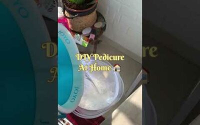 DIY Pedicure Procedure To Relax Your Tired Feet | Body Care Routine | Be Beautiful #Shorts